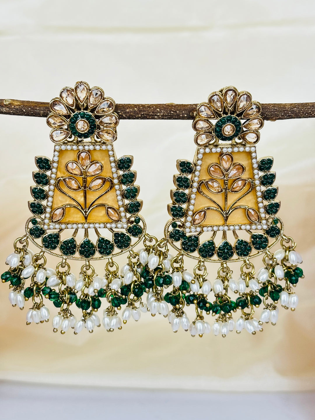 Green Mareena Earrings