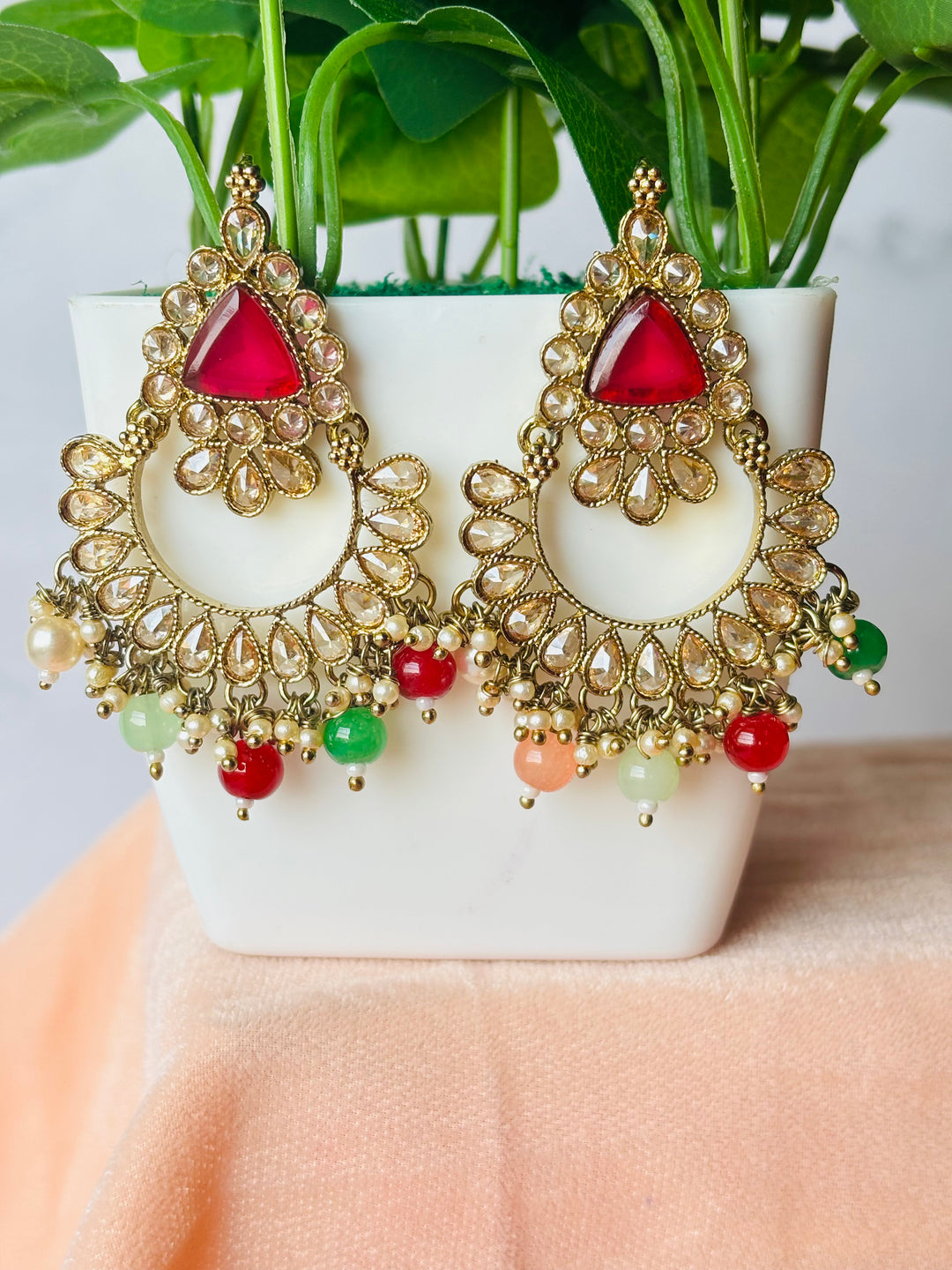 Ruby Pink AD Chandbalis