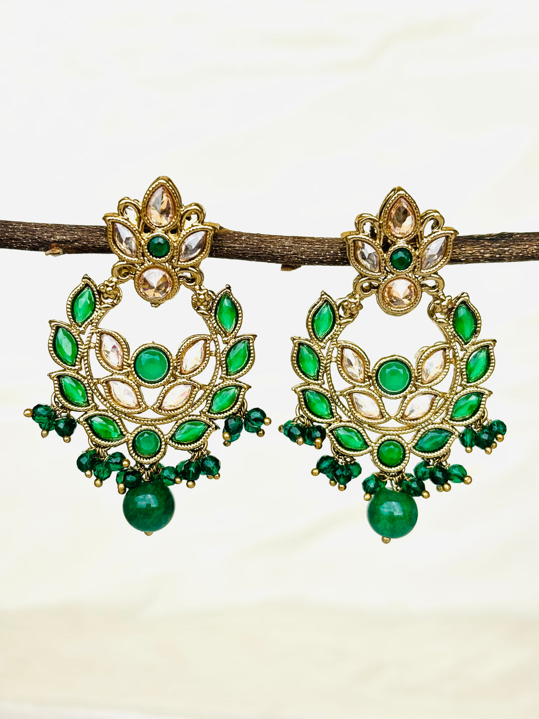 Emerald Green Chandbalis