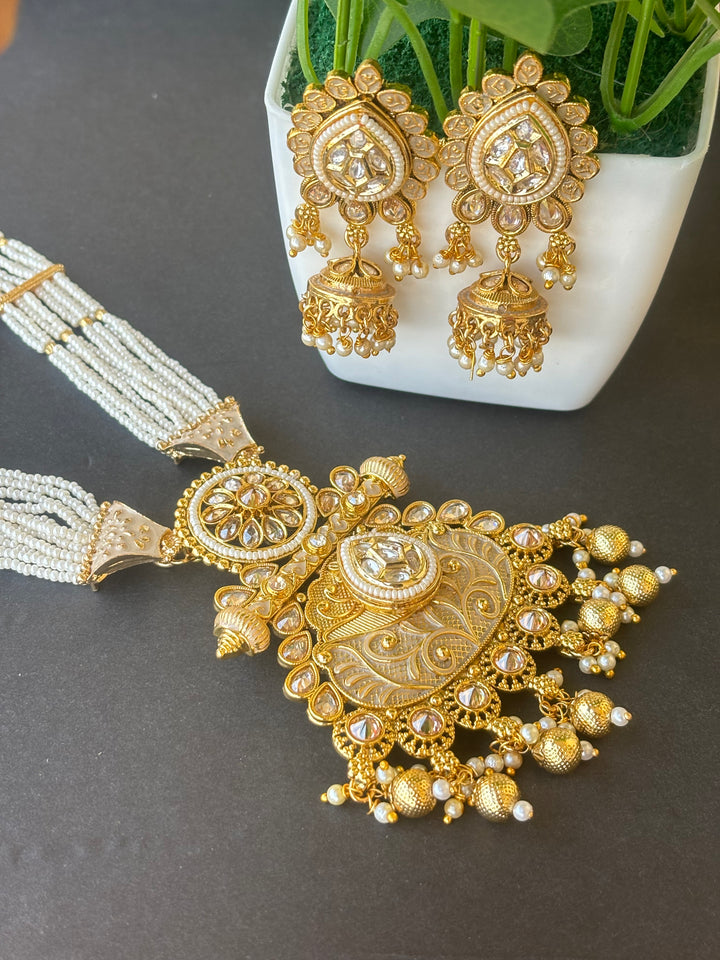 Antique Rajwadi Haar Set