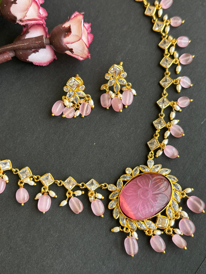 Baby Pink Beads Set
