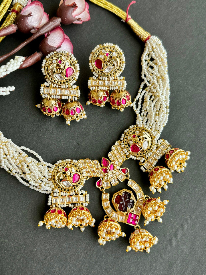 Jhumki Choker Set