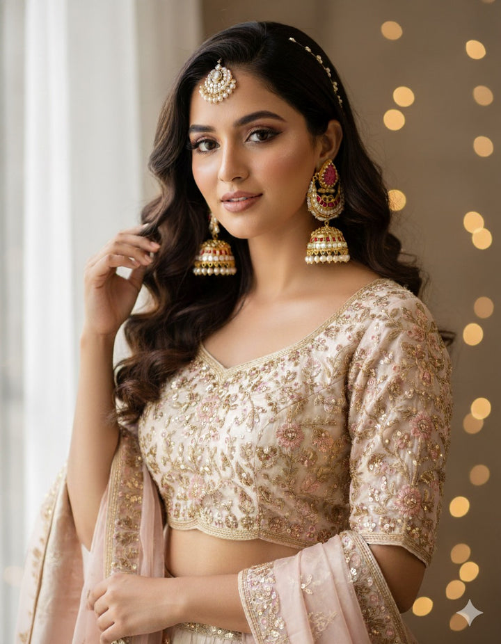 Kemp Pearl Jhumkas