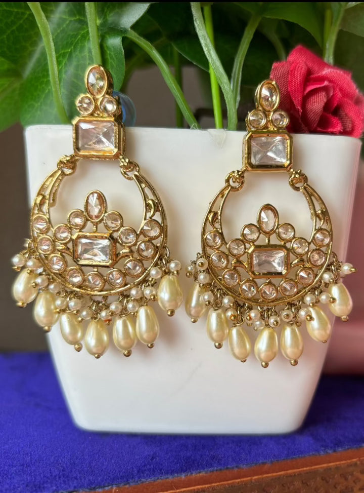 Ivory Kundan Chandbalis