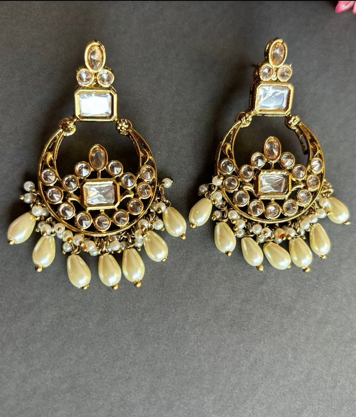 Ivory Kundan Chandbalis