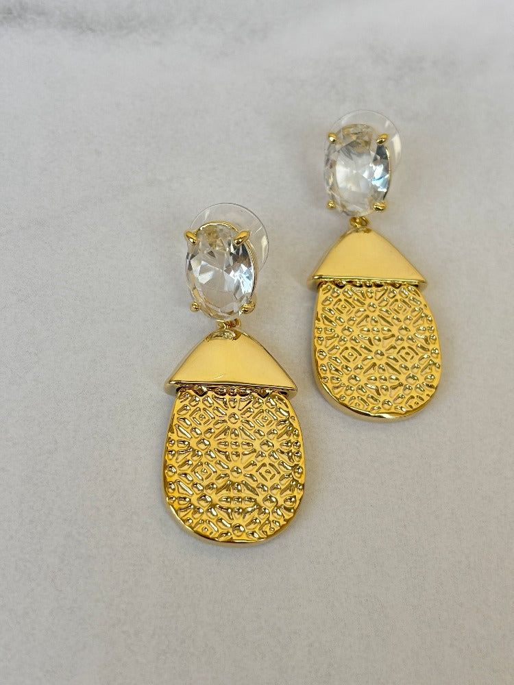 Golden Dazzle Earrings