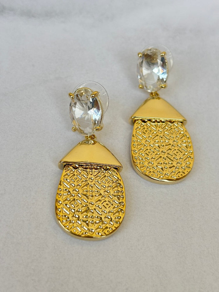 Golden Dazzle Earrings